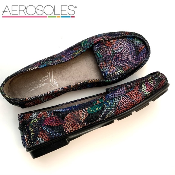 AEROSOLES Shoes - Aerosoles Stitch N Turn Multicolor flats 10 W